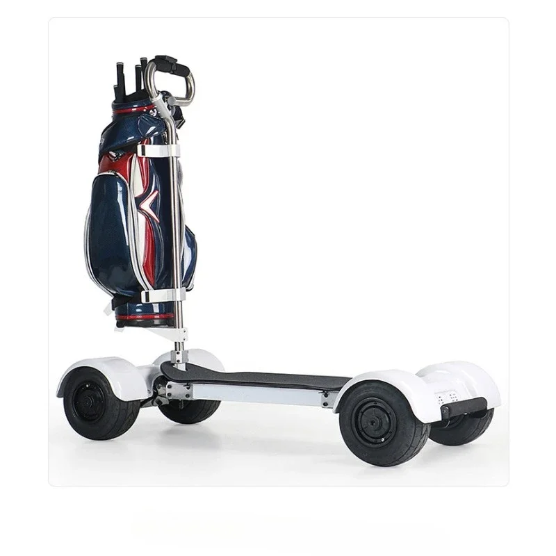 Golf foldable electric cart Intelligent balance car Easy to carry four-wheeled cart