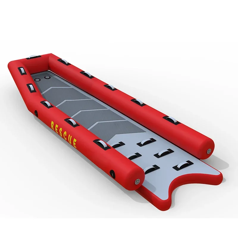 Custom Inflatable Surf Rescue And Water Sport platform Rescue Lifeguard Floating Buoy For First Aid PVC Jet Ski Rescue sled