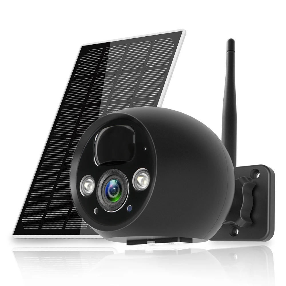 

WESECUU surveillance system wifi security system wireless home security camera system cctv camera solar security camera