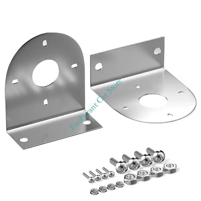 H3CE Quick Install No Tools Stainless Steel LED Light Bracket Watermelon Design Universal Fit for Trailer Hitch Safety Feature