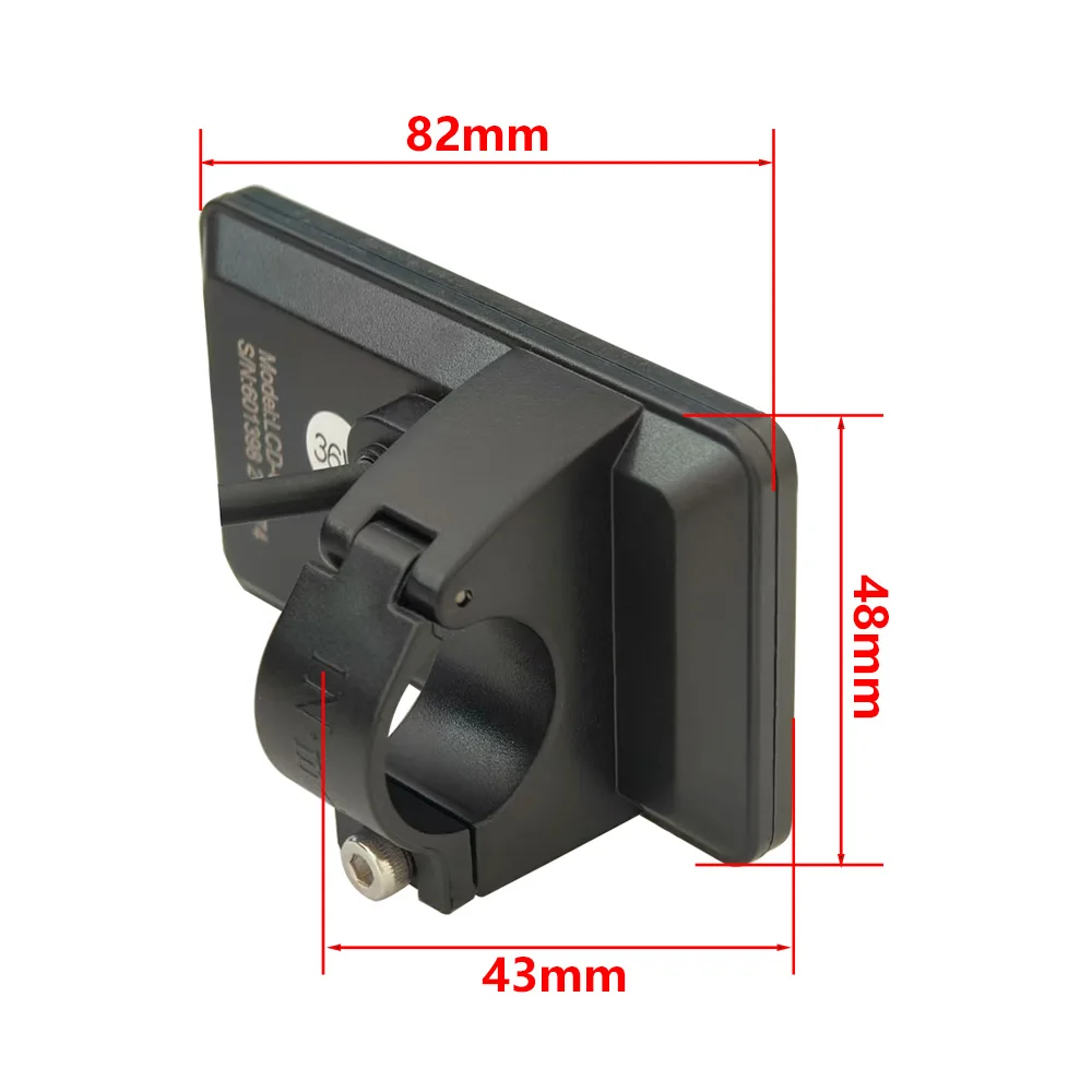 Elektrische Fahrrad LCD Display G51 6pin 36V Geschwindigkeiten Controller Panel Für Fat Bike MTB Elektrische Roller Zubehör – Detail 4