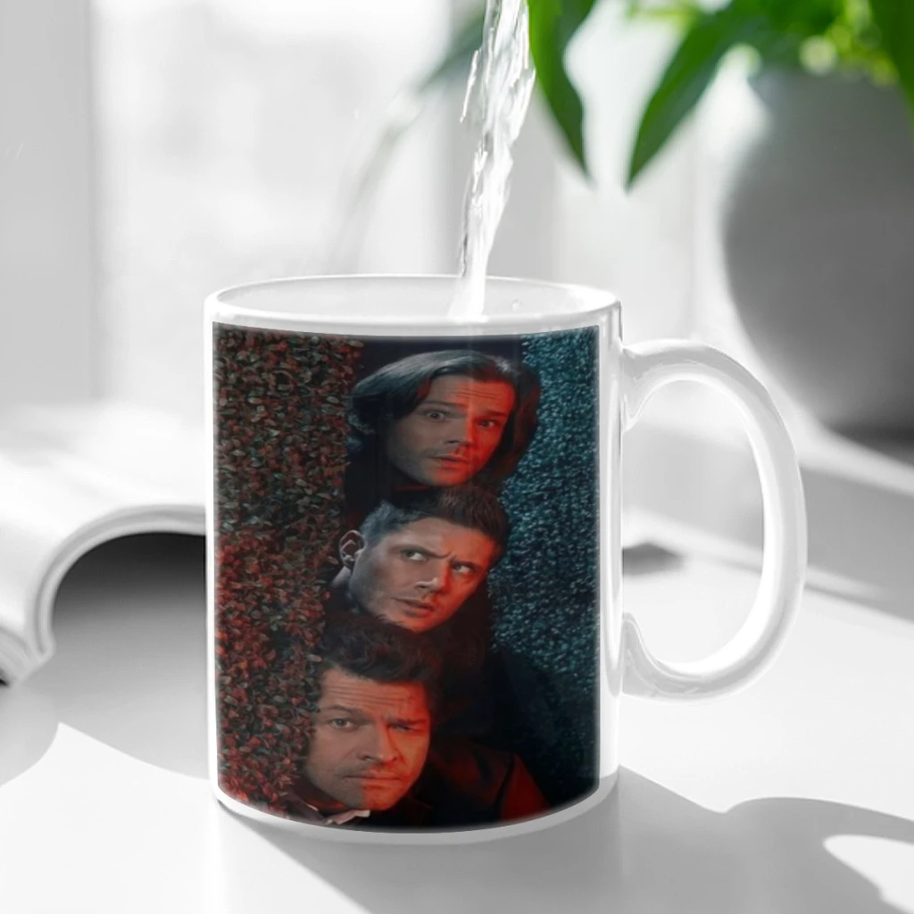 New-Supernatural-TV-Coffee Mug 11oz Fun Ceramic Coffee Tea Cocoa Cup Handle Tea Drink Cup