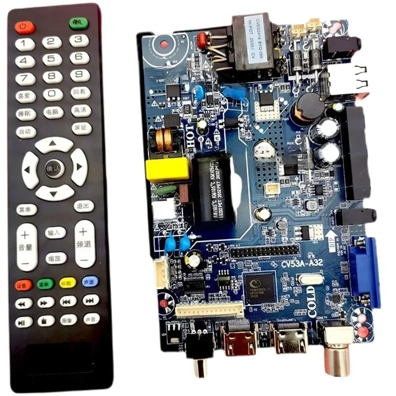 Placa Controladora Universal de 32 Pulgadas para TV LCD, Repuesto para el Control del Circuito del Televisor y el Funcionamiento Normal de la Pantalla