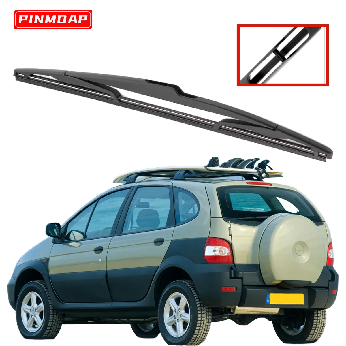 

1PC Suitable For Renault Scenic RX4 I MK1 2000-2003 Car Rear Windshield Wipers Wiper Blades Windshield Washers Automotive Parts