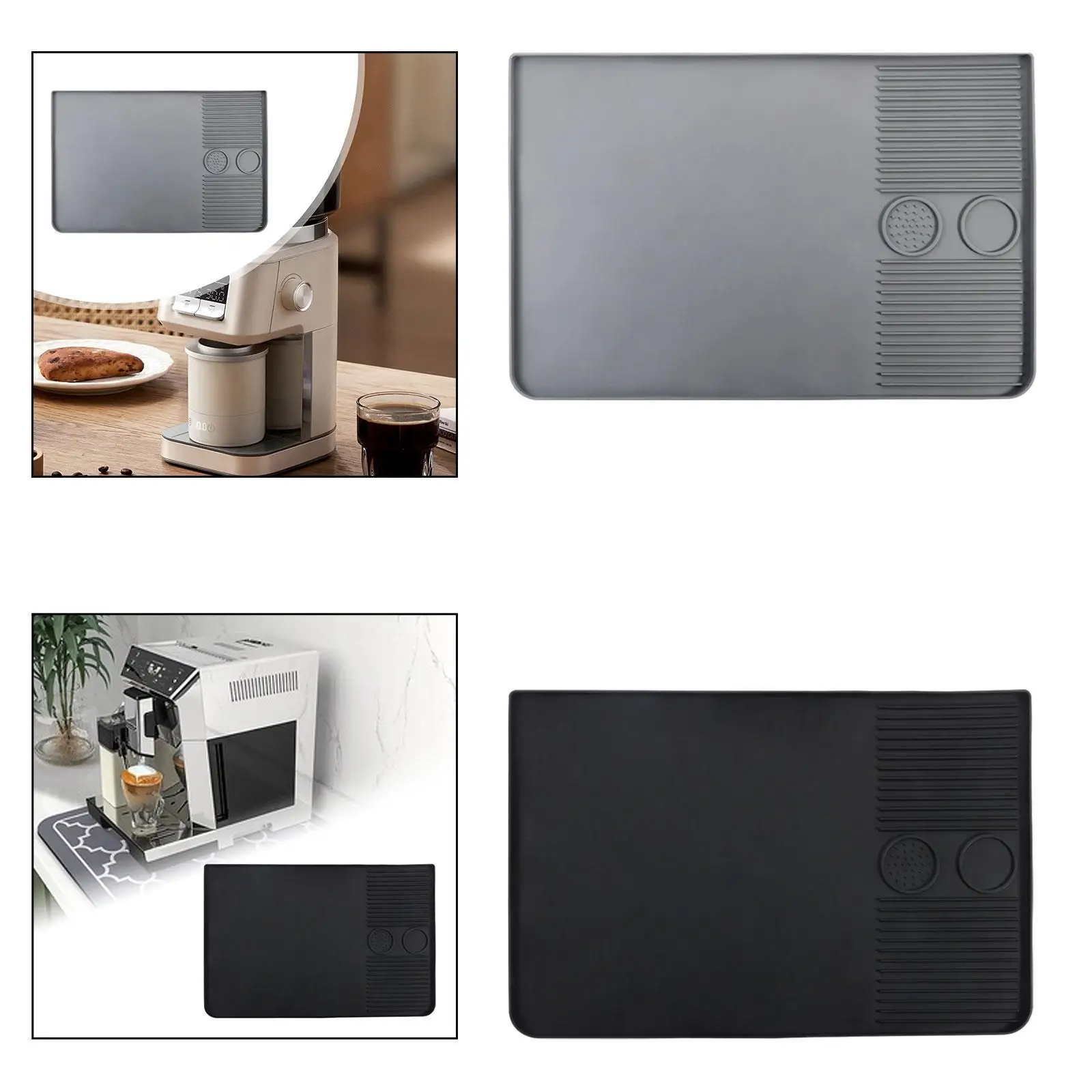 キャビネットとカフェ用のシリコンコーヒーマット、カウンタートップ、ドライコーヒーバーを保持
