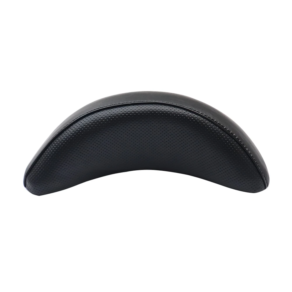 Assento Do Passageiro Da Motocicleta, Assentos De Couro Preto, Encosto Almofada Almofada para Harley, Honda, Suzuki, Kawasaki, Scooter Elétrico,
