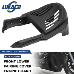 Motorcycle Matte Black Front Lower Fairing Cover Engine Guard Side Belly Pan For Honda Rebel CMX 300 2017-2026