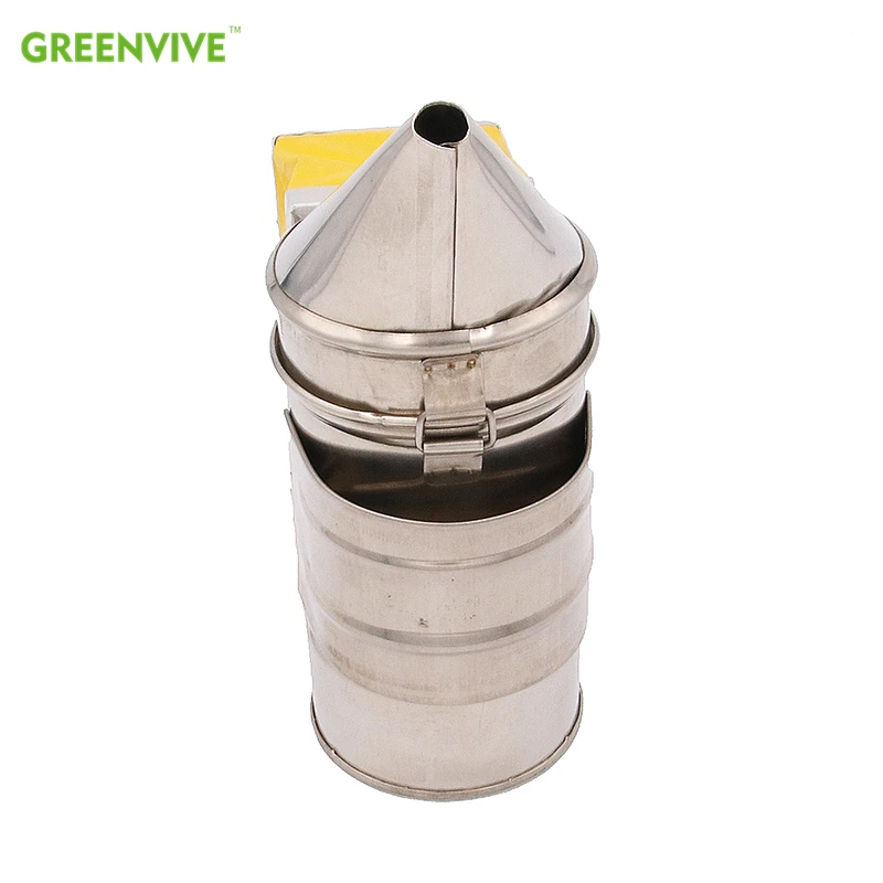 Stainless Steel Beekeeping Smoker Mini Bee Smoker Children Beekeeper Smoker Beekeeping Tool Bee Smoke Bombs Beekeeper Equipment