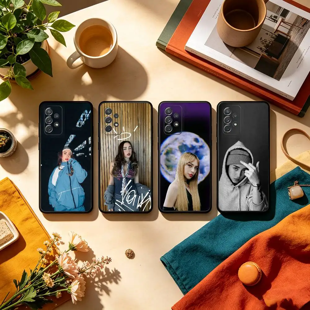 R-Rapper Girl N-Nicki Nicole  Soft Silicone Black Cover Phone Case For Samsung Galaxy A73,A72,A71,A70,A53,A52,A51