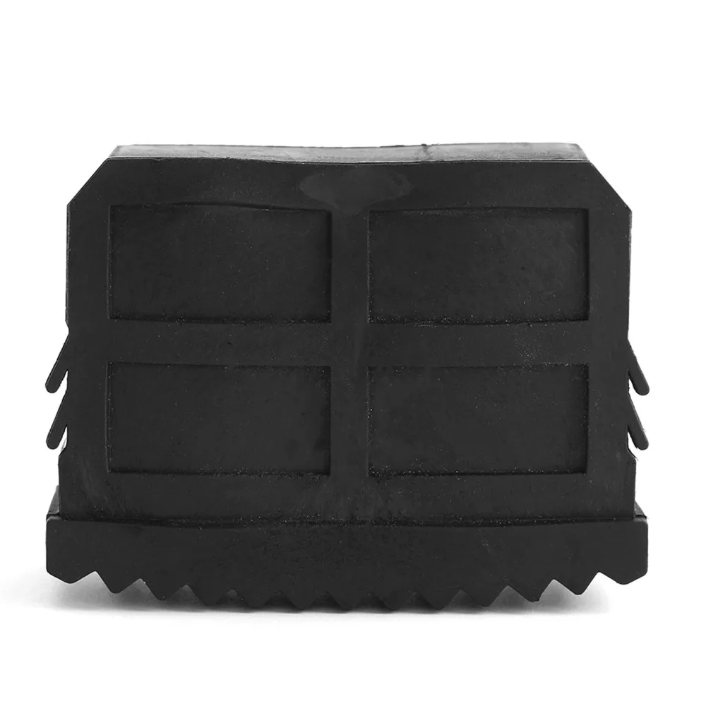 2pcs Modern Rubber Ladder Foot Mat Black Color Durable Ladder foot pads Non Slip Replacement Ladder Feet Office