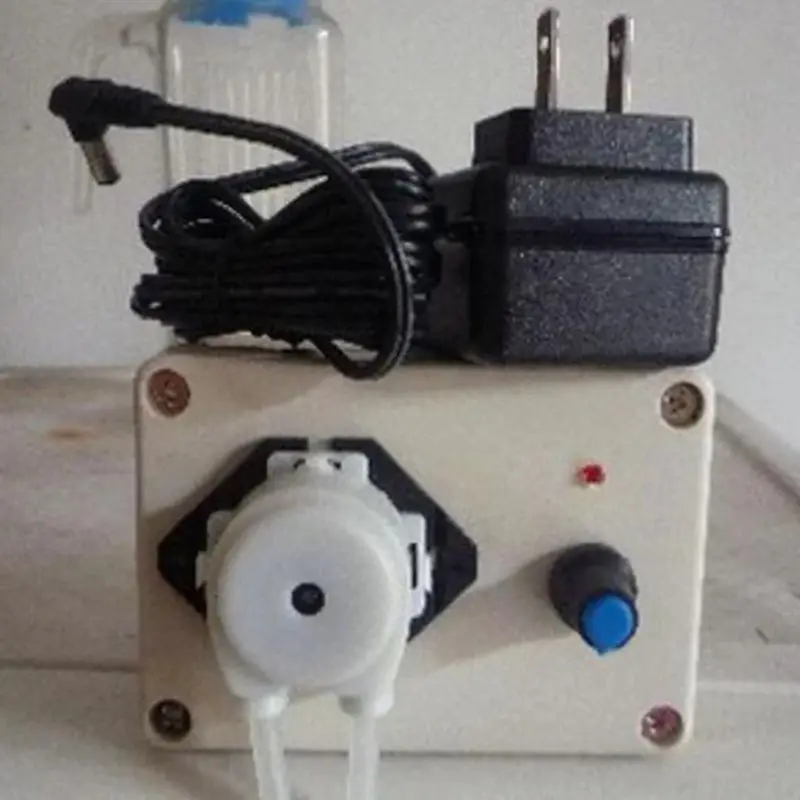 Micro Peristaltic Pump With Adjustable Flow Rate Mini Electric Water Pump Dosing Pump For Chemical Lab