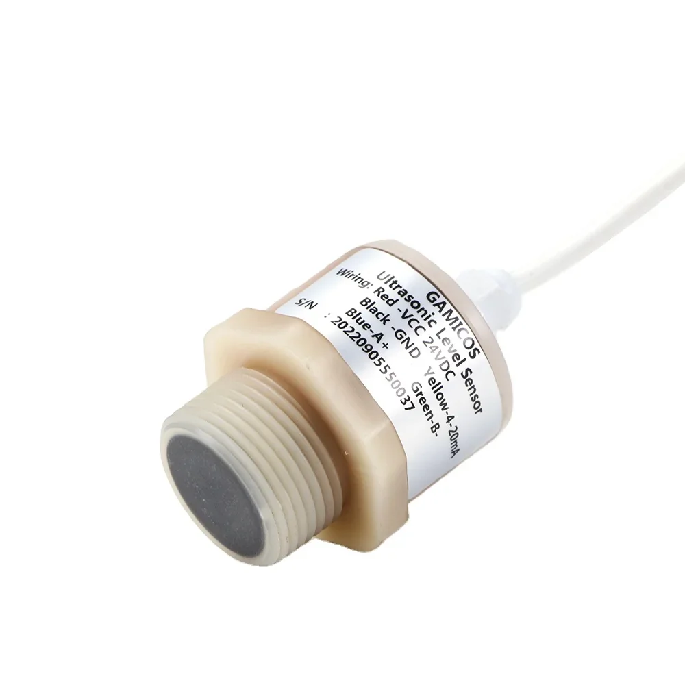 GAMICOS GUT805 Small Range PVDF Anti-corrosion Ultrasonic Level Sensor For Corrosive Medium