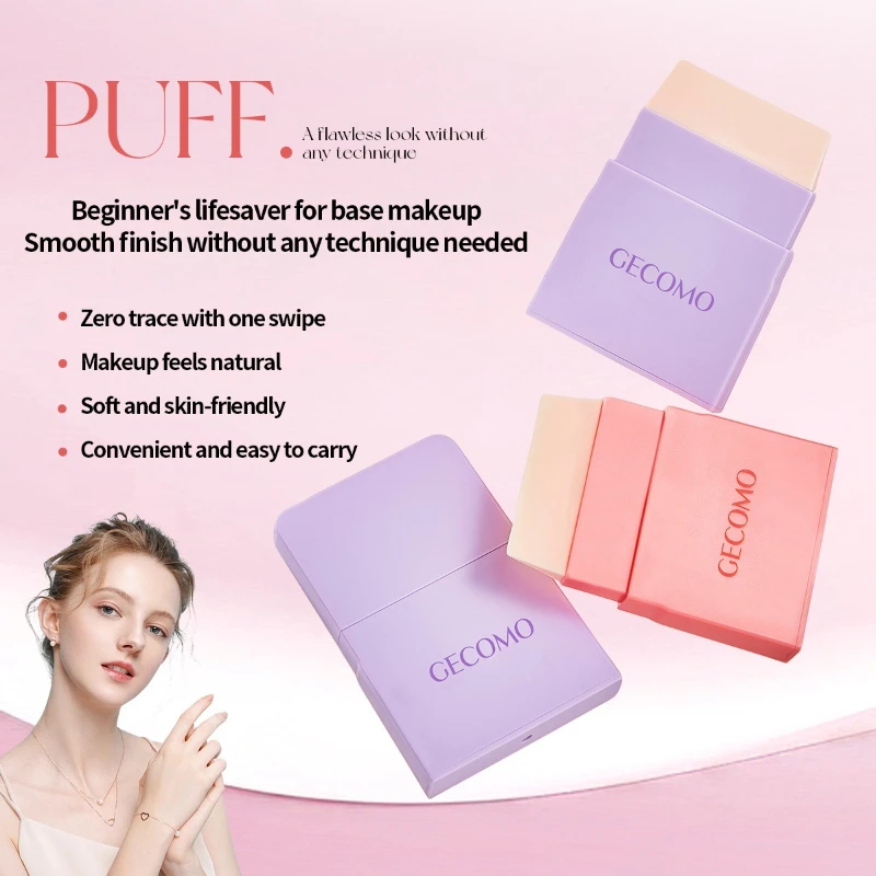 Lightning Zero Trace Portable Silicone Foundation Brush No Foundation No Dirty Hands Beauty Tools Pink Purple Optional