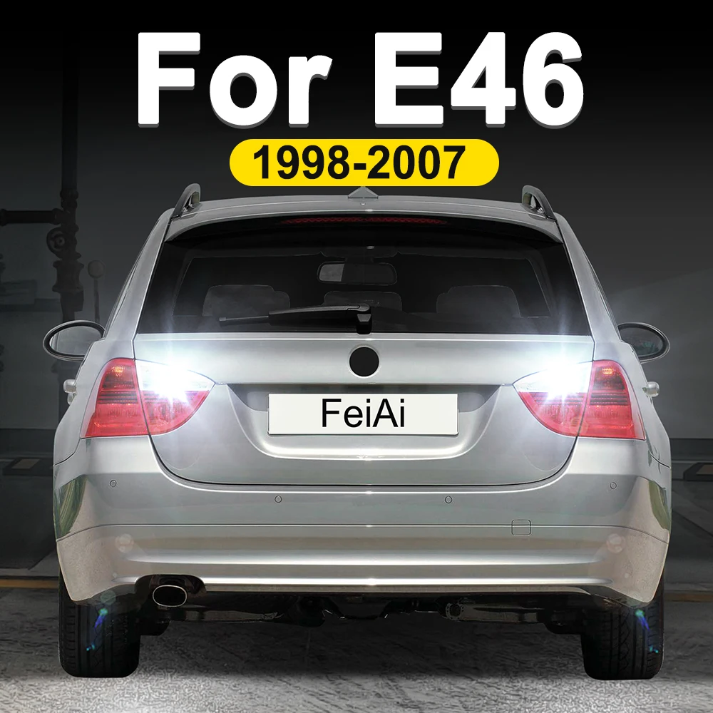 

Для BMW E46 фонарь заднего хода светодиодная лампа заднего хода E46 купе компактный туристический кабриолет резервные фонари 3, аксессуары 1998-2007 гг.