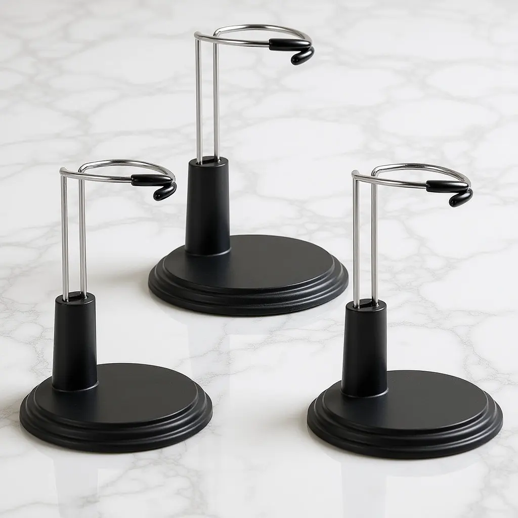 

3Pcs Standing Support Frame Premium Material Sturdy Display Holder for Kids Room Storage Showing Collectibles Display