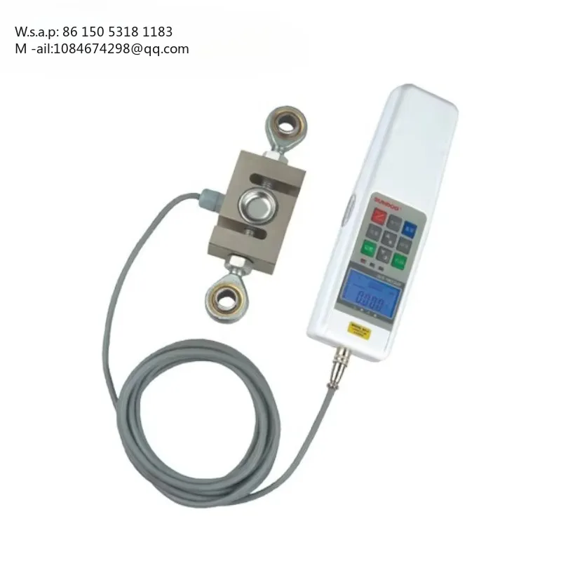 SH-1KS Series Digital Push Pull Force Gauge with 0.5% Accuracy RS232C Output 1-Year Warranty