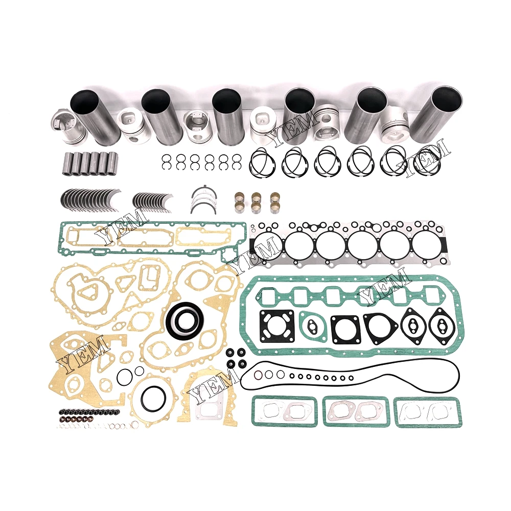 

Long Time Aftersale Service Overhaul Rebuild Kit With Gasket Set Bearing For Isuzu 6BB1 Engine Spare Parts