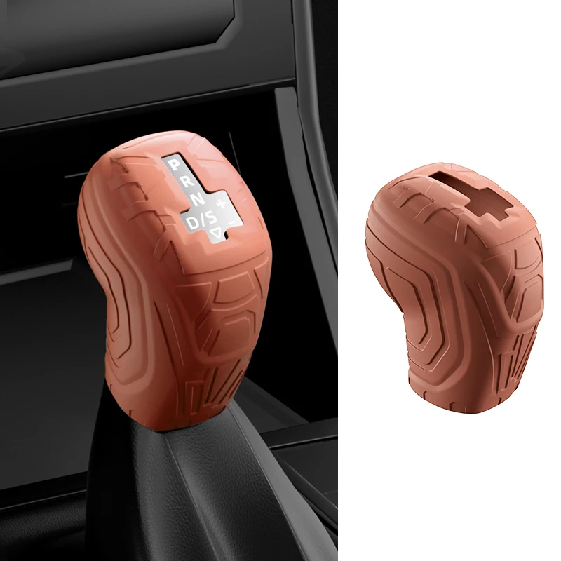 For Volkswagen JETTA Car Silicone Gear Shift Knob Cover Anti-Slip Lever Shifter Boot Anti Scratch Automobiles Interior Accessory