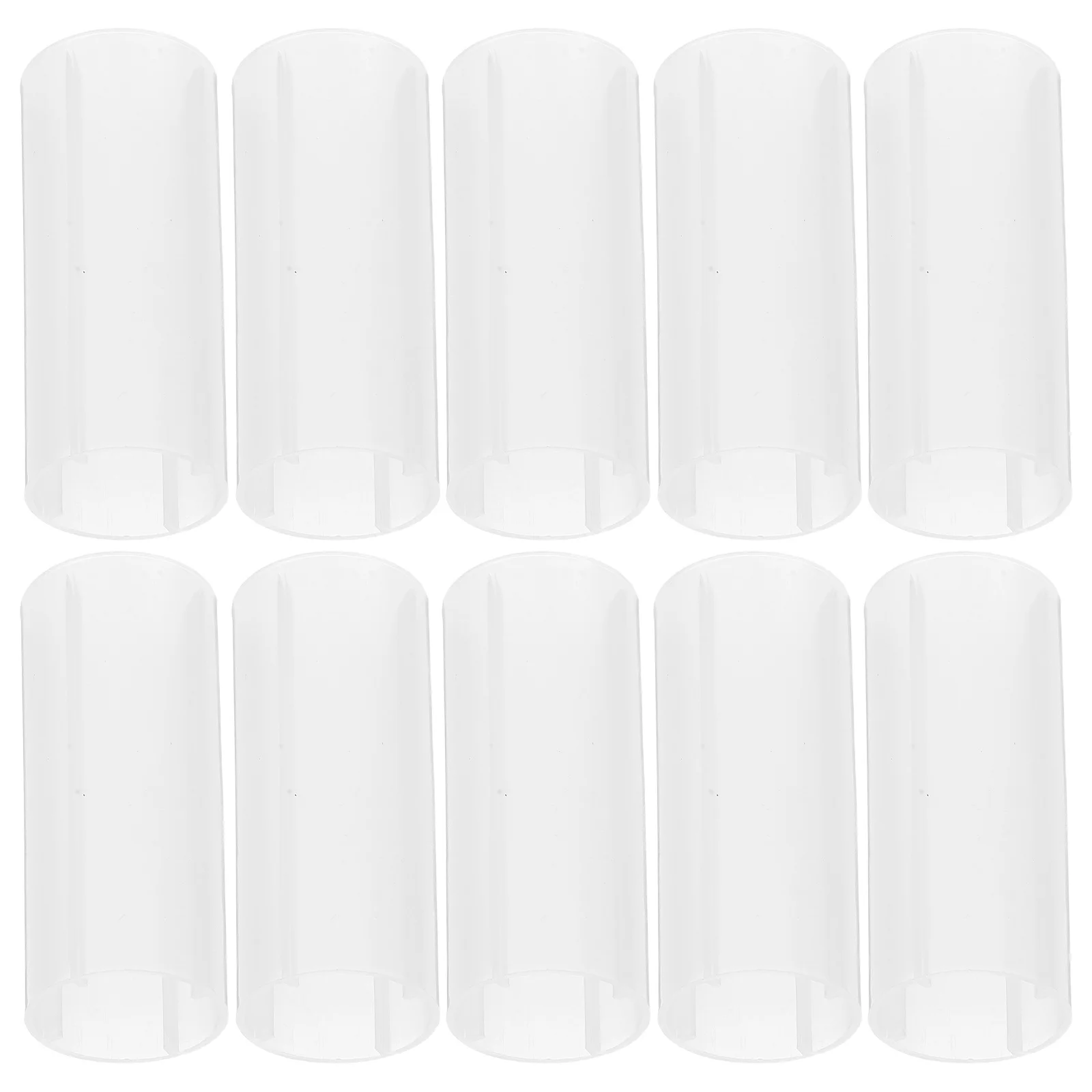 

10Pcs Sleeve Adapter High Temperature Resistant Durable Plastic Sleeve Converter for 26650 Protective Tube