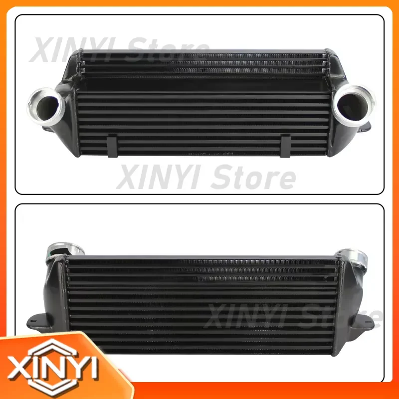 Performance Competition Intercooler Black Silver for BMW E Series 2.0L Diesel Eco Tune 120d 123d 320d E81 E82 E87