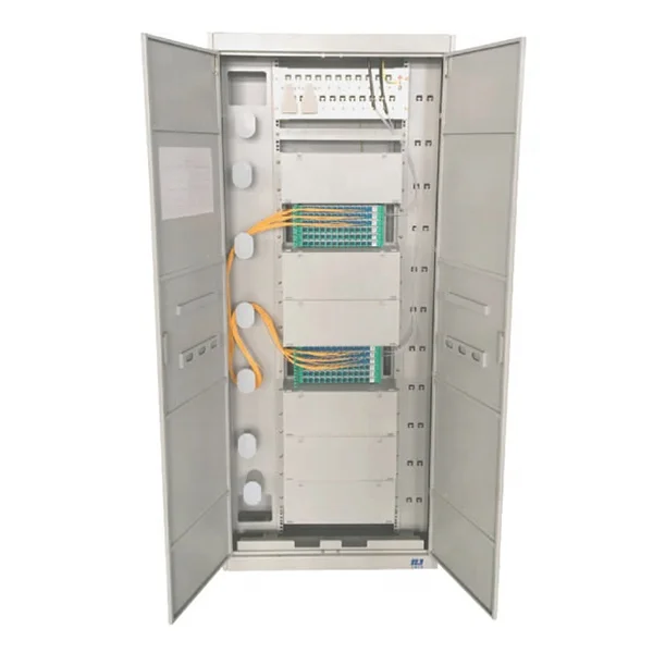 

576 Fibers Cable Management Distribution Cabinet Fibert Optic Indoor SMC FTTH Street Cabinet