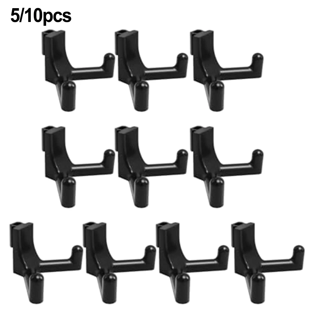 10PCS/5PCS Plastic ABS Tool Hooks For Lifetime Shed Accessories Shovels Rakes Knives Scissors Power Tool Shed Organization Home