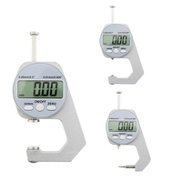 Digital Display Thickness Gauge Electronic LCD Micrometer Metric Wall Thickness Measurement Tools 0-20Mm