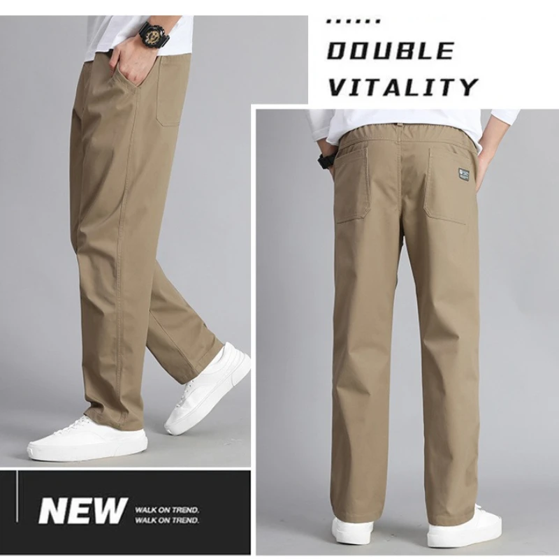 

Autumn Men's Cargo Pants Summer Cotton Work Wear New In Large Size 6XL Casual Climbing Joggers Sweatpants Hombre Autumn Trousers
