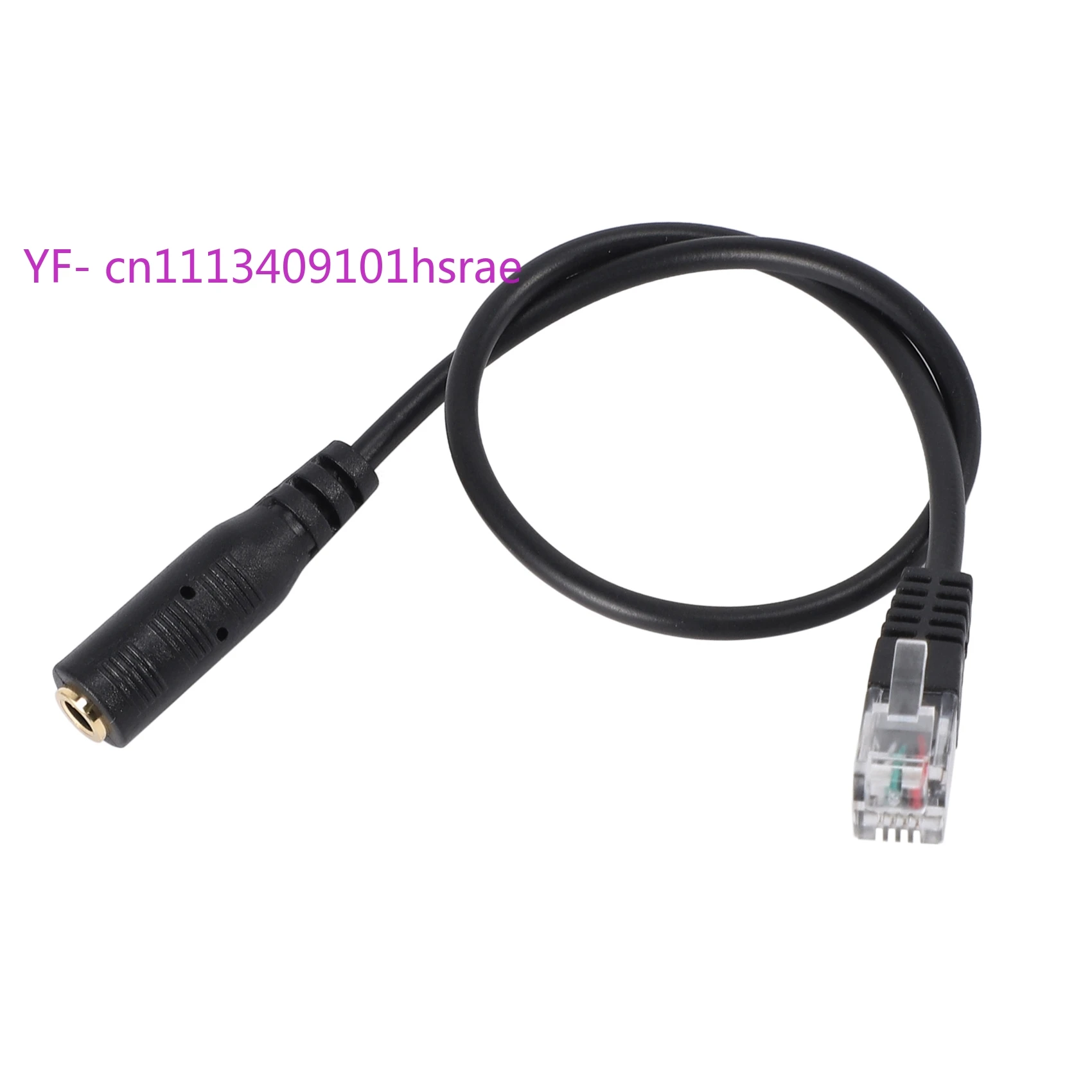 

2 шт. адаптера-переходника с разъемом 3,5 мм на RJ9 для подключения смартфона к стационарному телефону LYZ