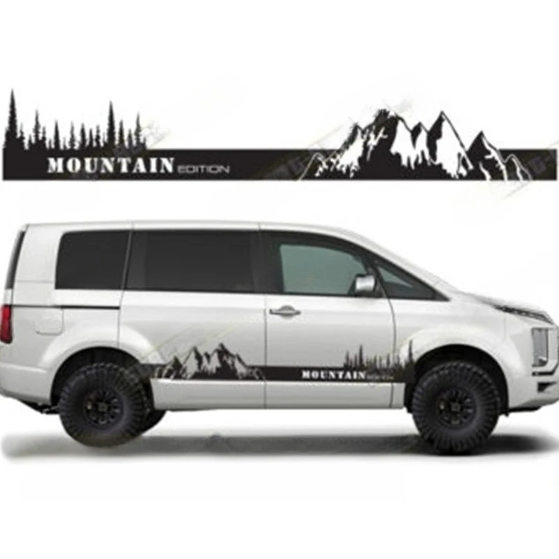 

Car Vinyl Stickers FOR Mitsubishi Delica body modification customized fashion decal accessory