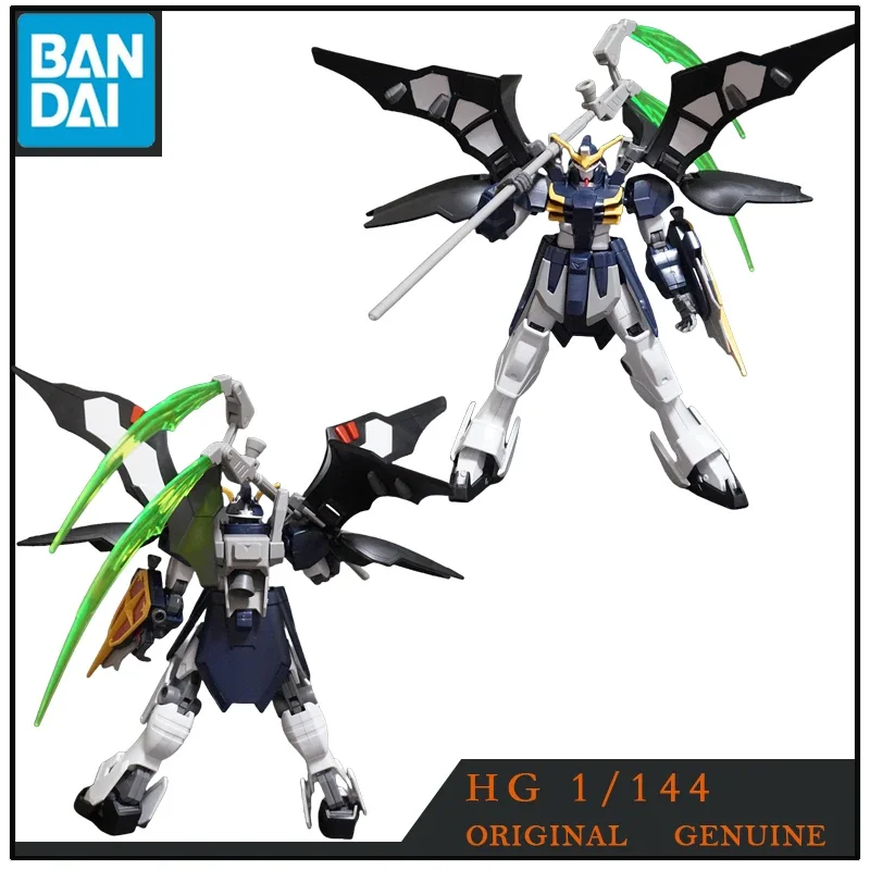 Bandai-figuras de acción de Gundam HG, XXXG-01D2, GUNDAM, DEATHSCYTHE, HELL, juguetes para niños y niñas, modelo de regalo, adornos