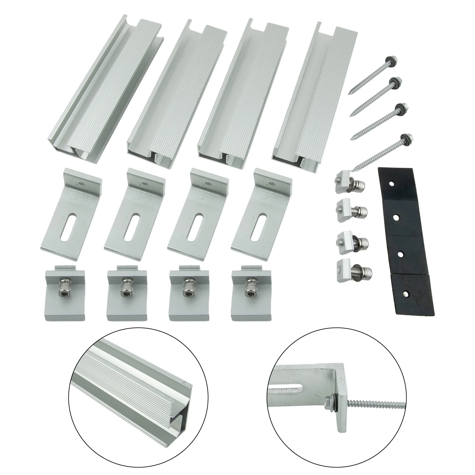 Diverse Use Cases Robust Aluminium Profiles Allowing for Simple Installation of Solar Solutions for across Multiple Roofing