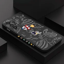 Rocket Space Case For Samsung A56 A36 A26 A17 A16 A07 A06 A54 A34 A24 A73 A53 A33 A23 A14 A13 A72 A52 A32 A15 A25 A35 A55 4G 5G
