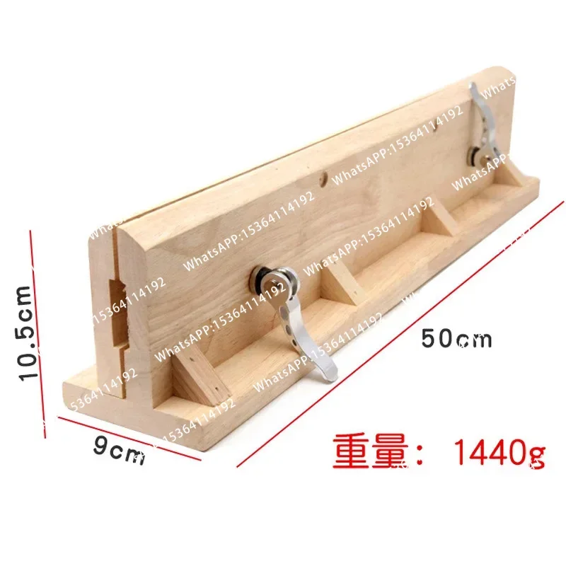 Wooden Leather Retaining Clip Hand-Stitched Sewing Horse Leathercraft Table Pony Clamp Leather Stitching Pony