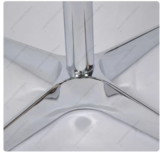Aluminum Alloy Footbed, Coffee Table, Cross Shaped Sofa Base, Leisure Chair, Four Claw Chassis, Swivel Chair