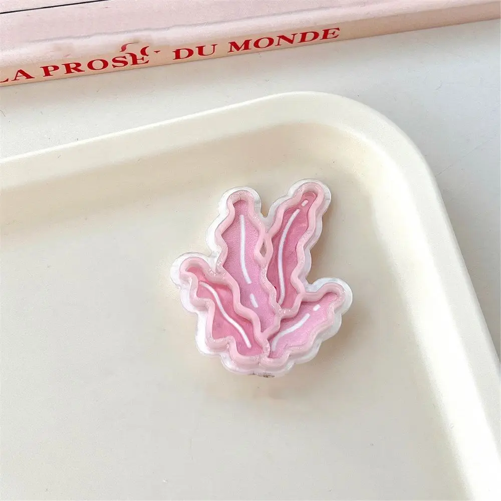 Simpatico conchiglia Oceano Pesce Forcina Alghe Corallo Delfino Fermagli per capelli Pesce di corallo Delfino Animale Clip a becco d'anatra Quotidiano