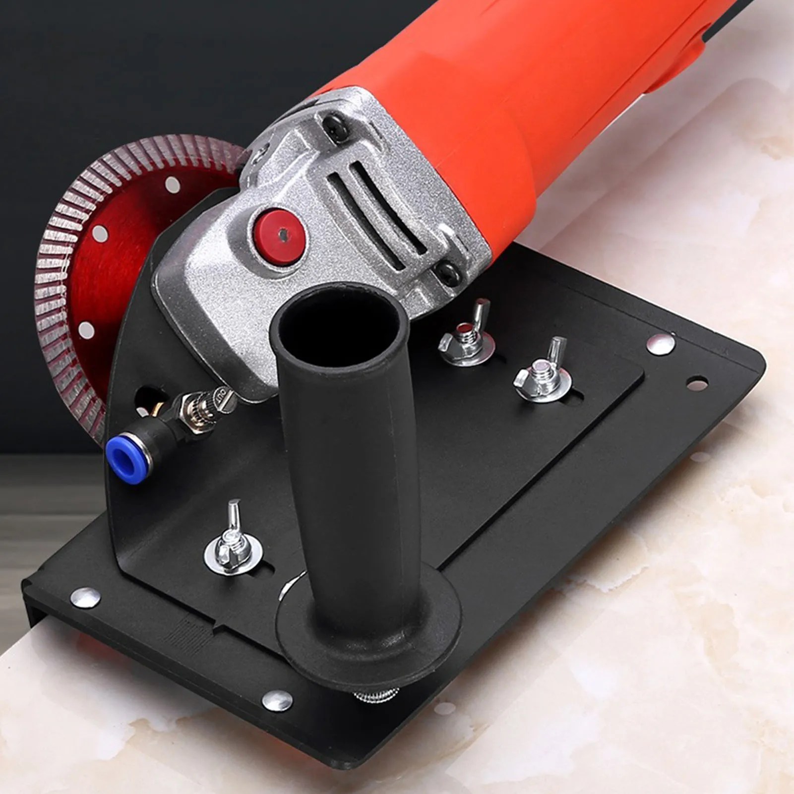 

Angle Grinder Chamfering Device Easy To Install Angle Grinder Chamfer Tool High Accuracy Fine Workmanship for Marble and Tiles