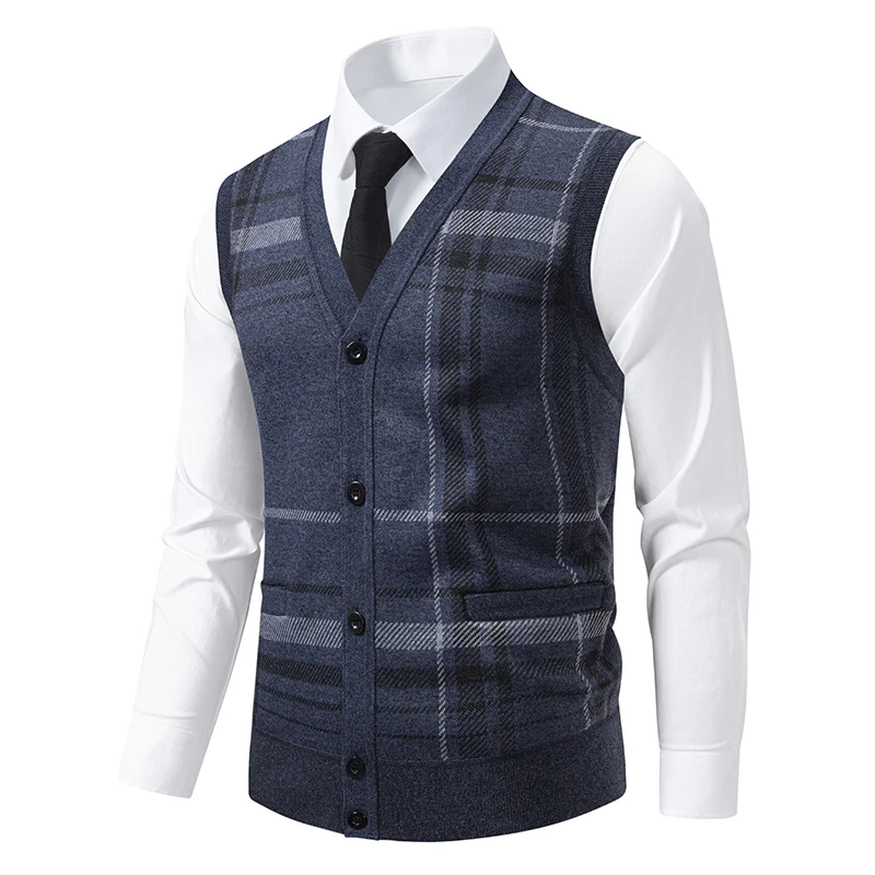 Thumbnail 4 - #70 Best Mens Knit Sweater Vests to Buy In 2026