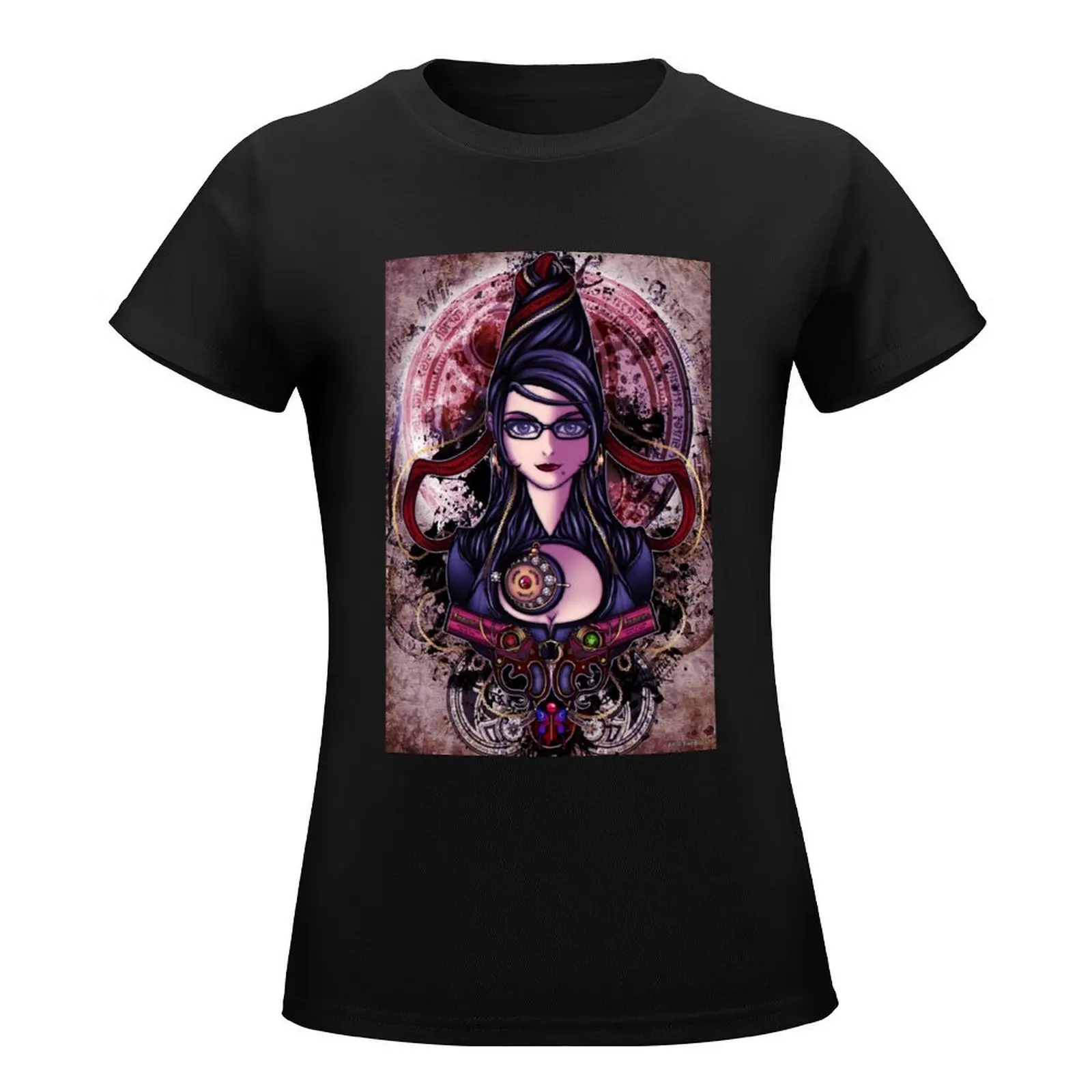 Bayonetta Classic (8) T-Shirt female plus size tops Women t-shirts