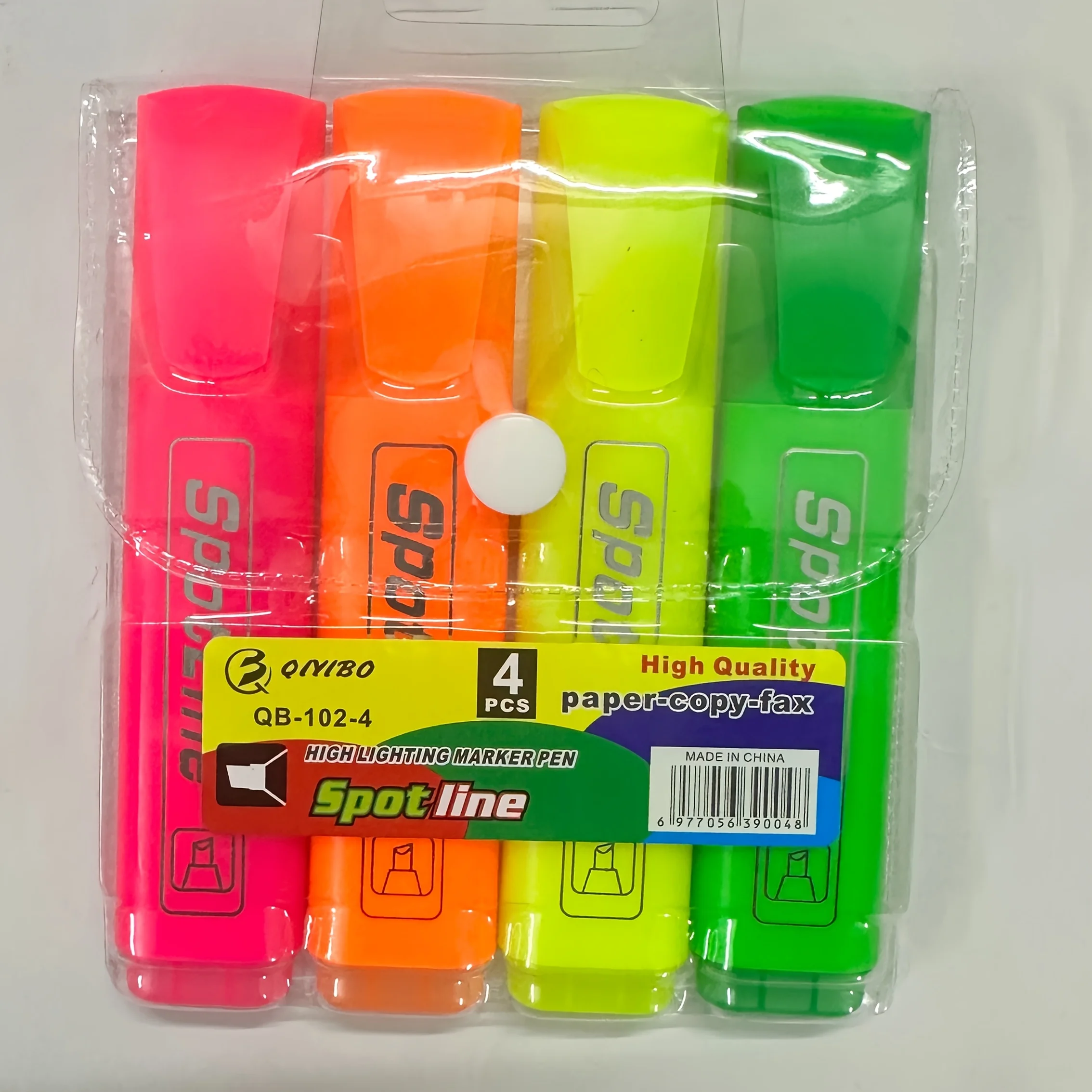 4/6 Color Superliner Highlighters - Battery-Free, Odorless, 10