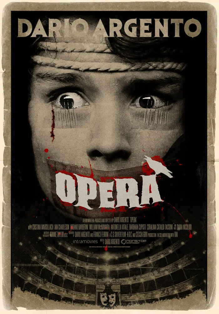 Movie Opera (1987) Terror At The Opera POSTER Wall Art Home Decorative Painting