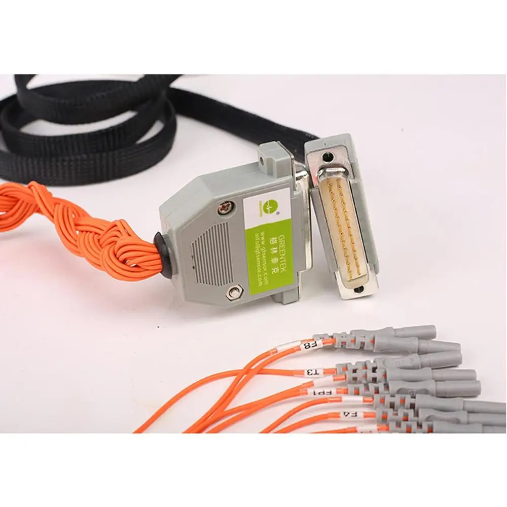 Greentek's 19 Channel Cap Solution for EEG Measurements EEG Acquisition with AgCl Electrode Sensors