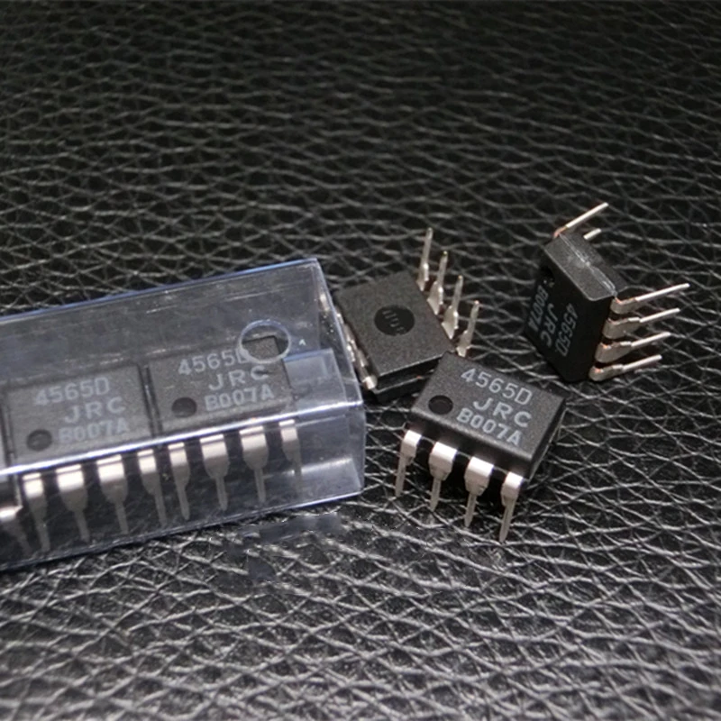 50PCS/new original genuine goods JRC4565D NJM4565D low noise dual operational amplifier DIP-8