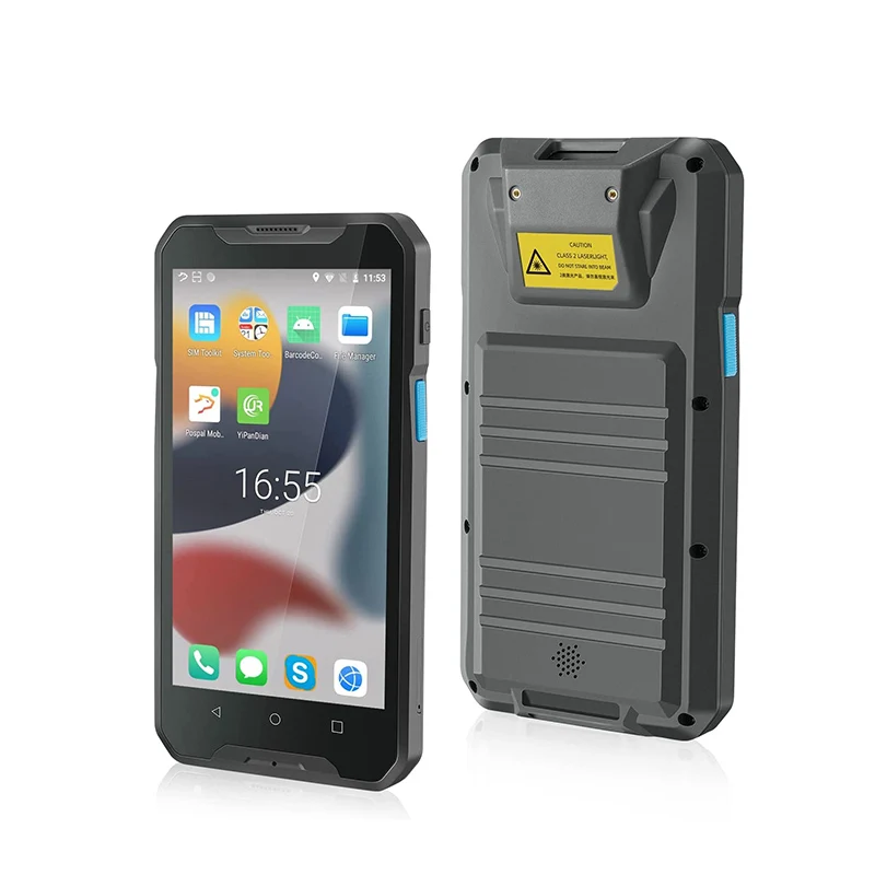 Pda Android Handheld Terminal Barcodescanner 1d 2d Qr Draagbare Eindapparatuur Voor Gegevensverzameling.