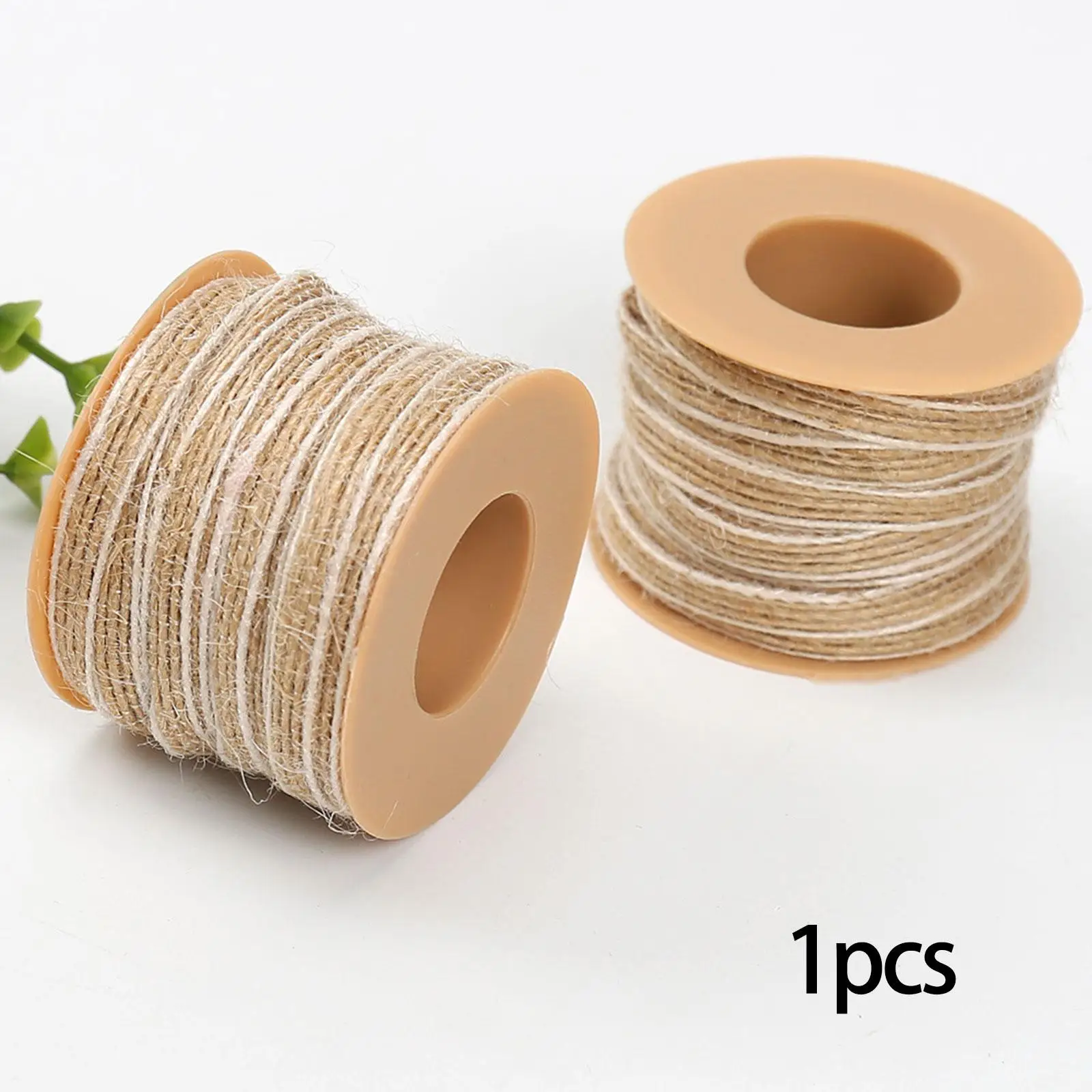 10 Meters Jute Rope Decor Supplies Crafts Wrapper DIY Twine Rope for Hand Woven Gift