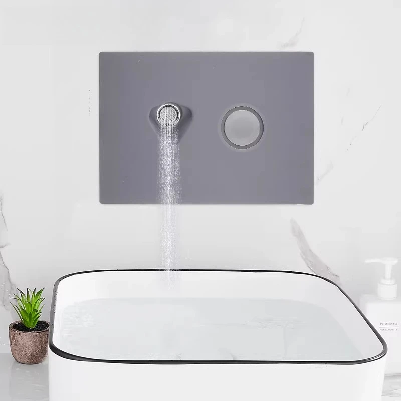 Prison detention center, detention room, silicone hand washer, conversation room, concealed soft bag, press delay basin faucet
