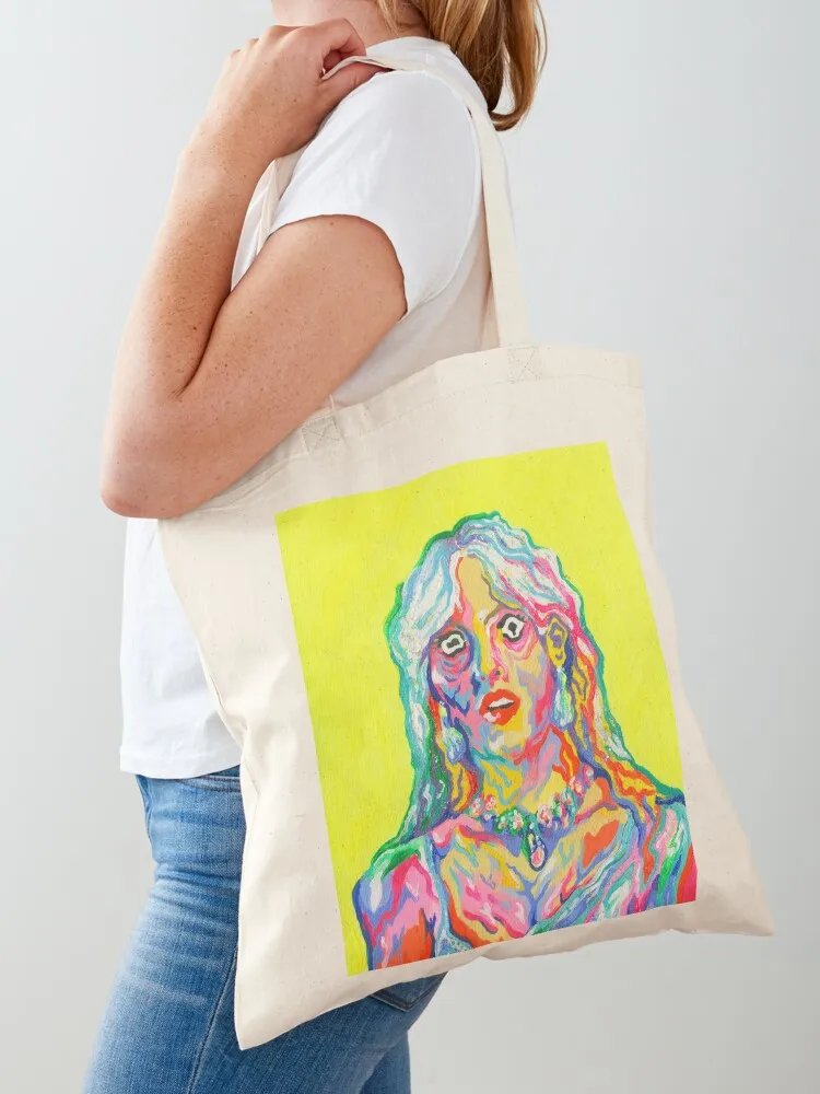 

Wanda Wax Melting Maiden Tote Bag tote bags cloth bags Canvas stote bag reusable shopping bags