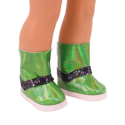 7cm Boots Doll Shoes For 43cm Baby Doll Clothes Accessories And 18 Inch American Doll Girl's Toys Our Generation