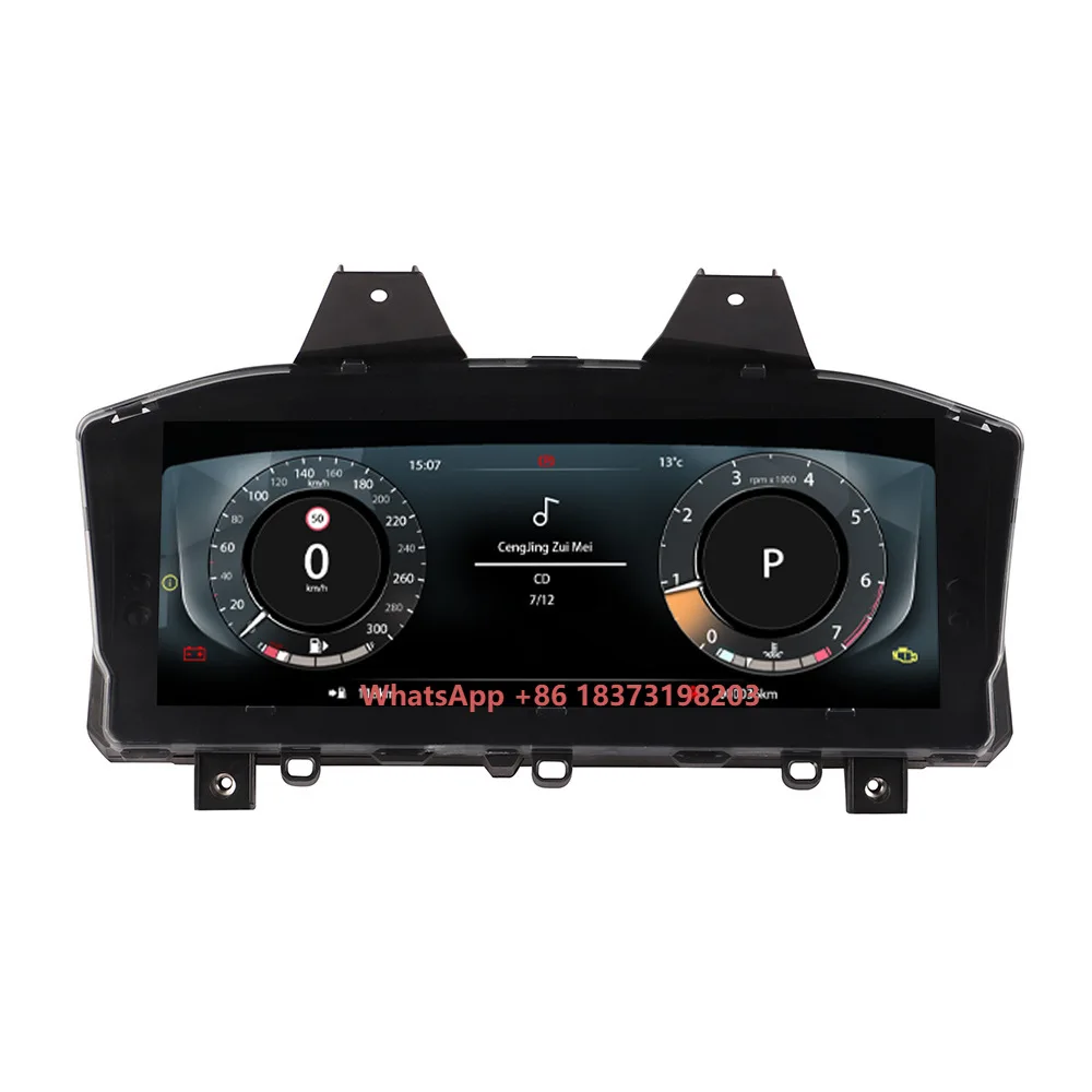

12.3inch Display Car Dashboard for Land Range Rover Vogue L405 2013-2017 Linux System Digital Instrument Cluster