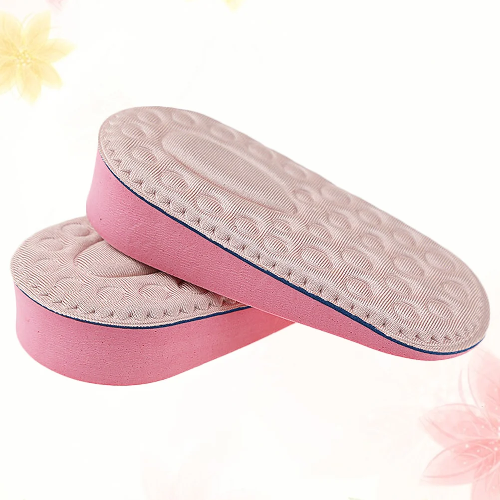 

3pcs Height Increase Insoles Heel Lift Pads For Shoes Eva Soft Breathable Anti-Slip Taller Pad Heightening Insole